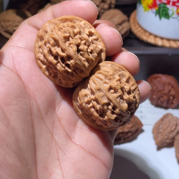 文玩核桃吊坠天地二爷帽