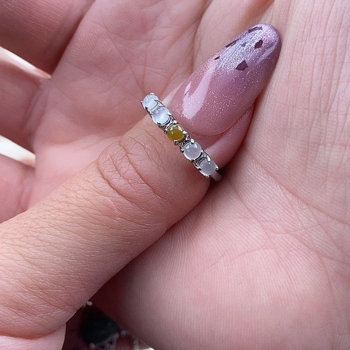 J***️翡翠未镶嵌戒指缅甸