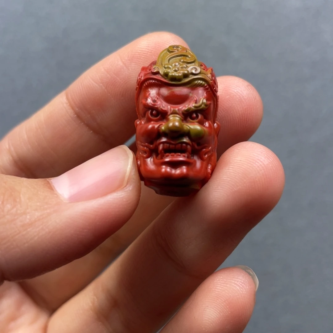 南红玛瑙未镶嵌配饰黄财神