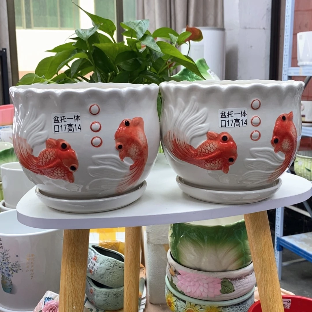 陶瓷@陶瓷花盆@@58383828699