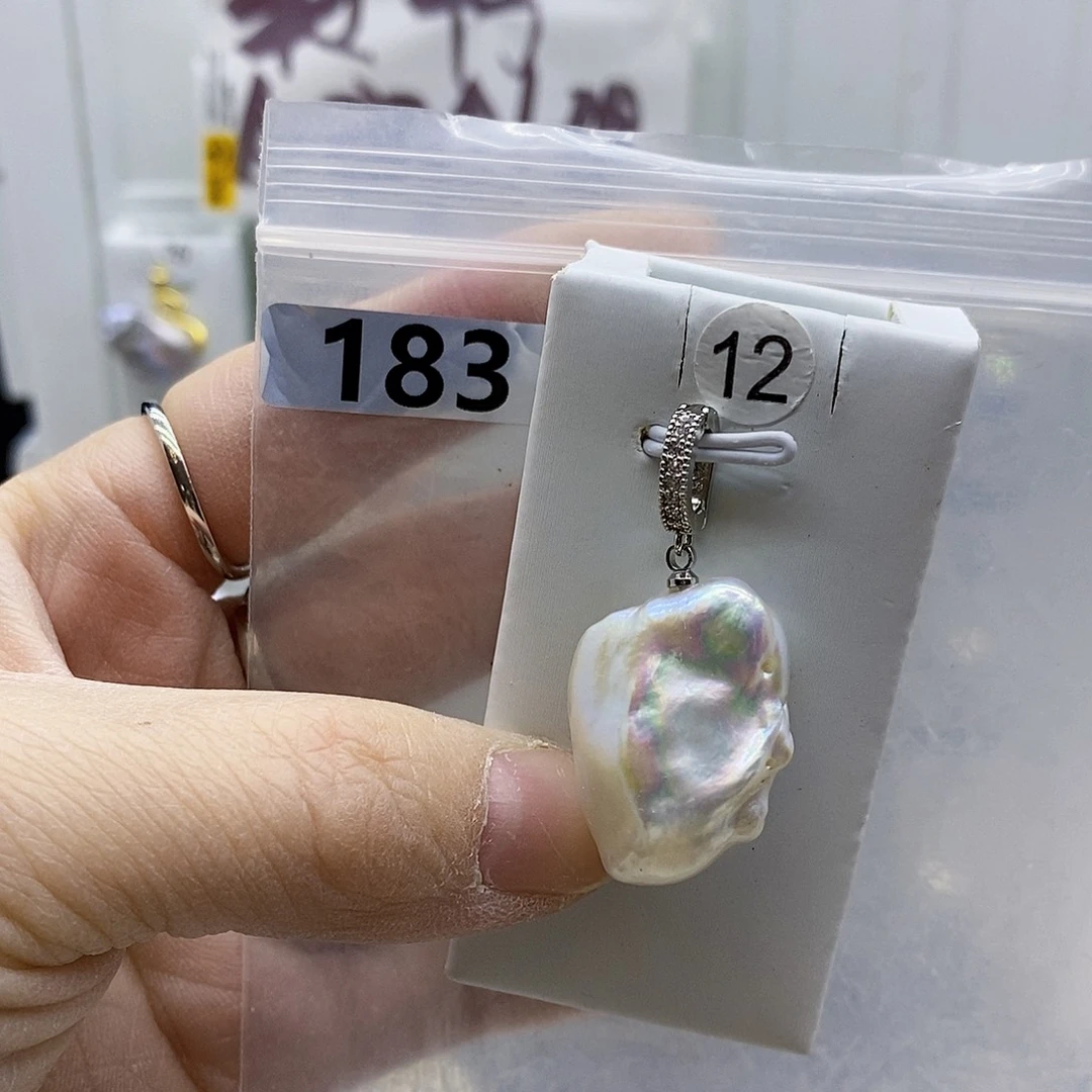 颈饰合金淡水珍珠