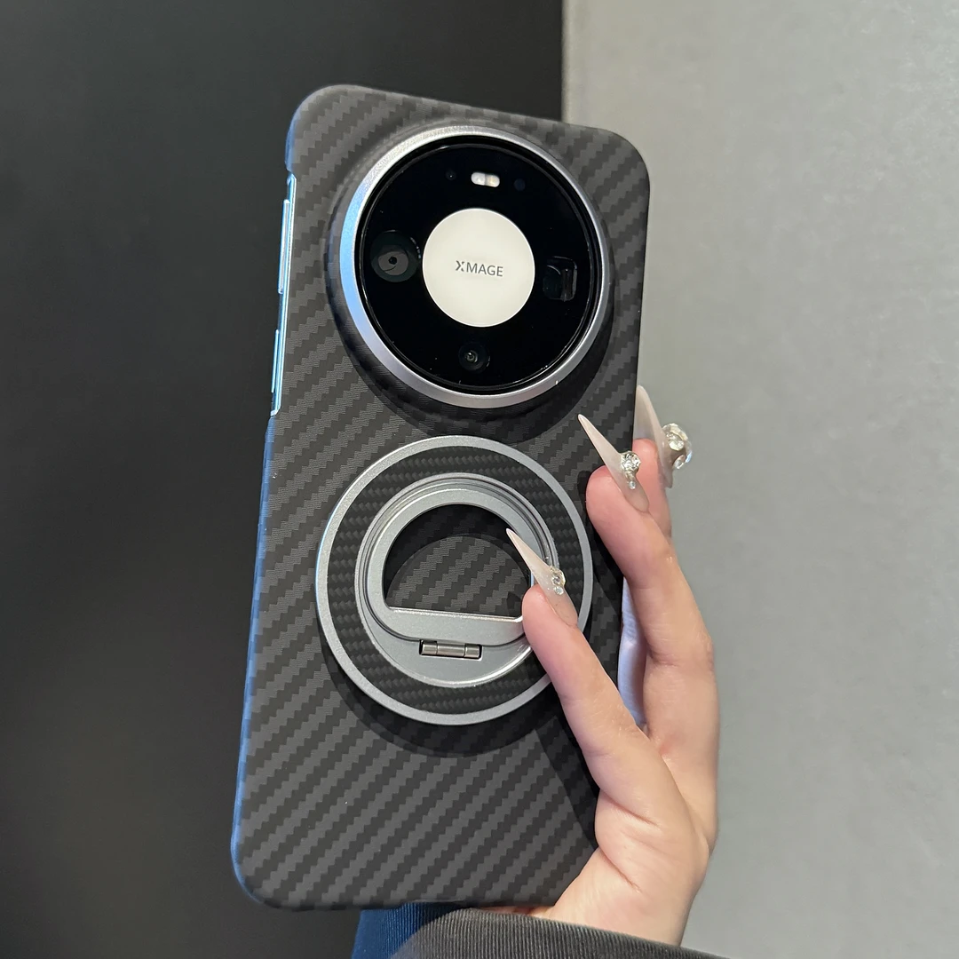 适用华为mate80rs非凡大师手机壳碳纤维纹mate80超薄防摔保护套