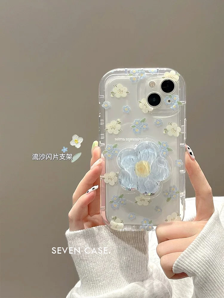 碎花适用苹果iphone小米15/14/13promax防摔vivo华为oppo手机壳