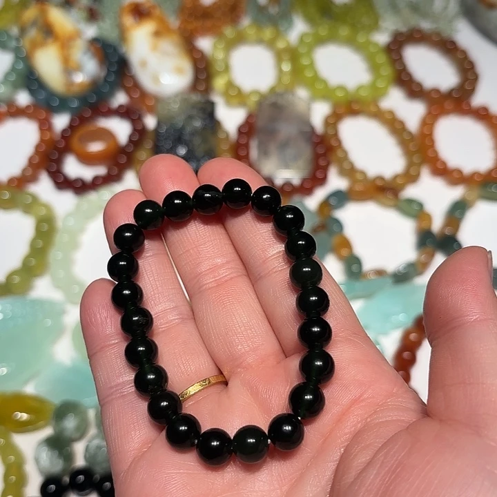 蛇纹石玉未镶嵌手串