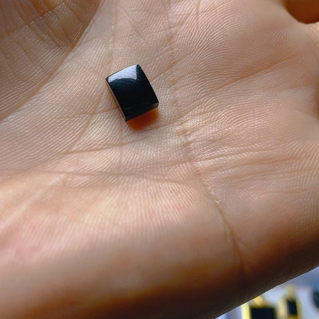 翡翠戒指未镶嵌天然翡翠墨翠戒面