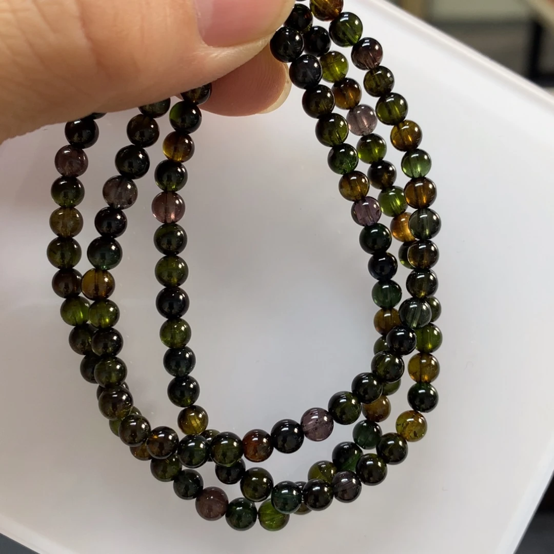 未镶嵌碧玺手链4.6左右