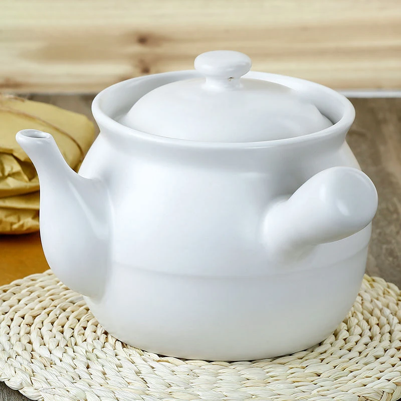 药罐煎药壶传统中药砂锅家用明火直烧陶瓷煲药锅老式煮药罐子