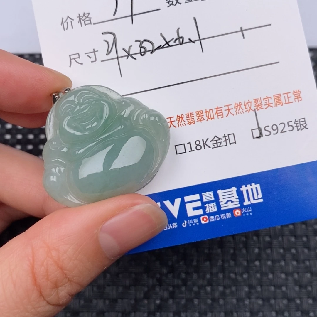 翡翠银S925镶嵌颈饰
