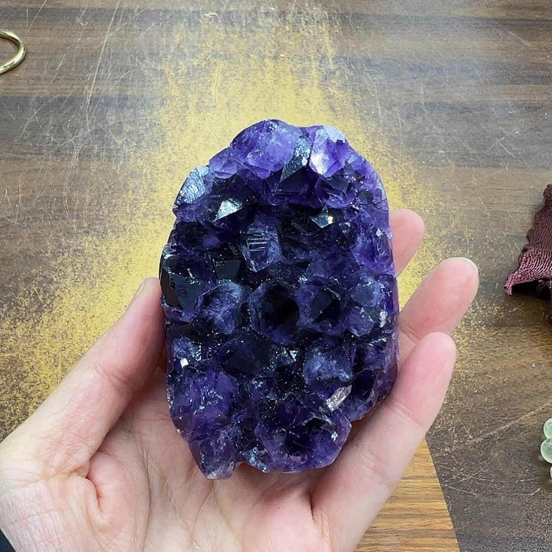紫晶摆件未镶嵌福利