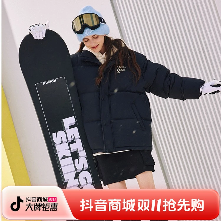 FILA FUSION情侣款羽绒服冬季新款时尚宽松上衣T11U343904F