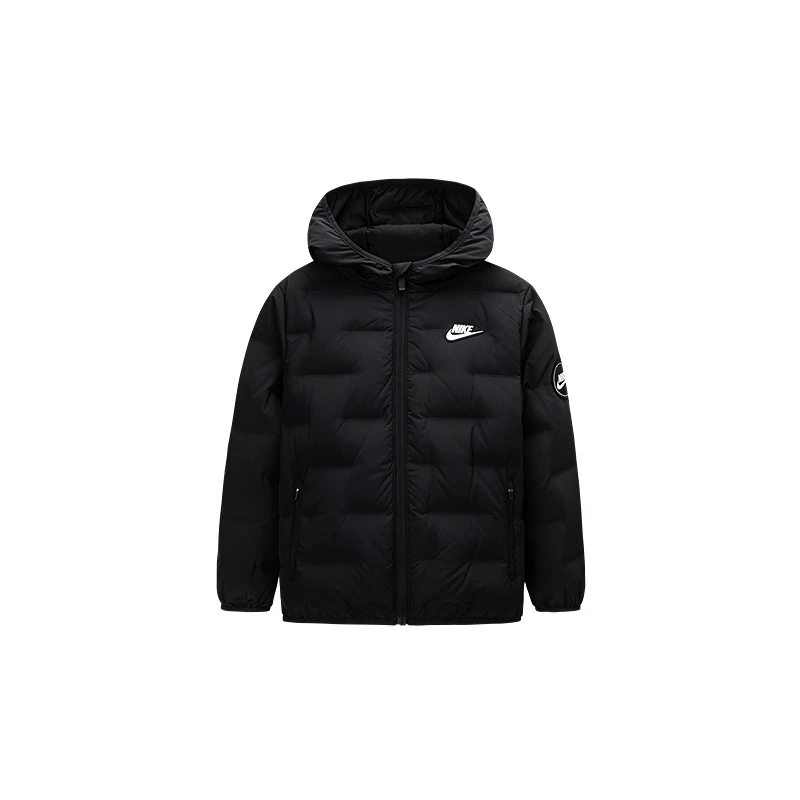Nike耐克运动时尚休闲连帽儿童百搭舒适羽绒服NKN-MW-M576