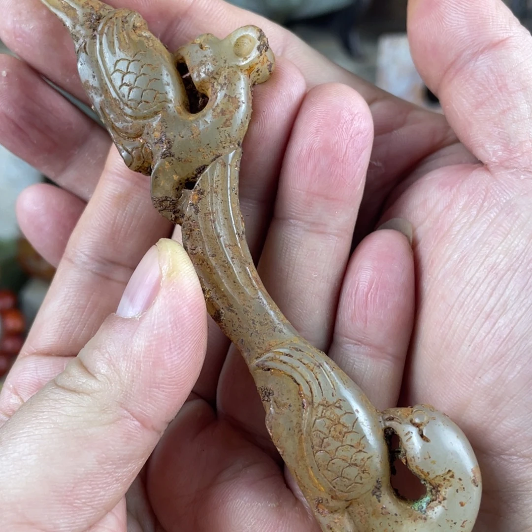 和田玉（糖玉）未镶嵌挂件