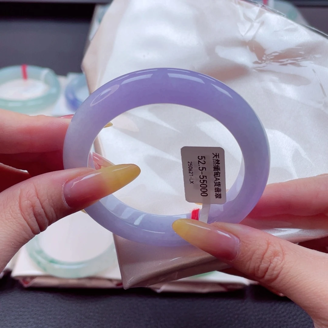 翡翠手镯未镶嵌5253圈9931