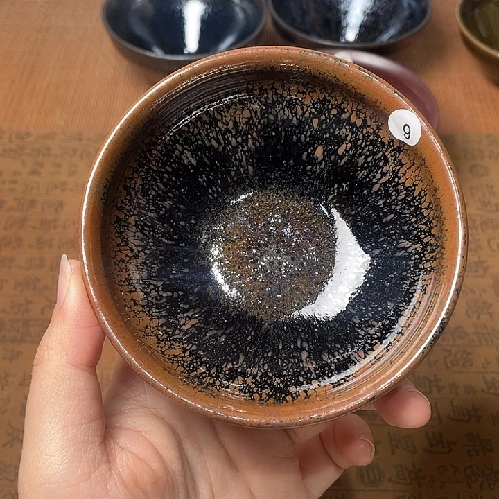茶盏龙窑柴烧建盏9