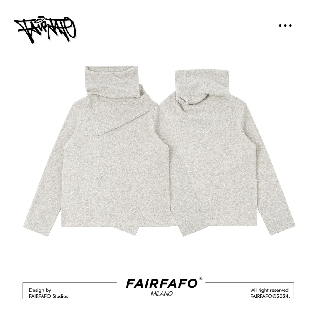 FAIRFAFO林肉肉【圈圈毛衣】 绵羊毛YS4MD0101设计感柔软舒适毛衣