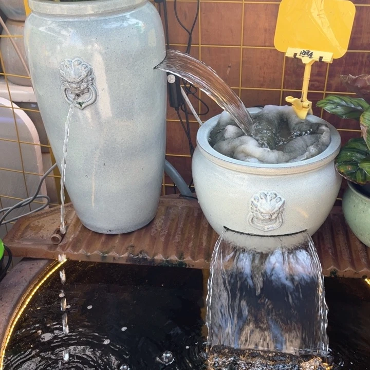 龙吐水2件套➕60瓦水泵➕送弯头➕水管