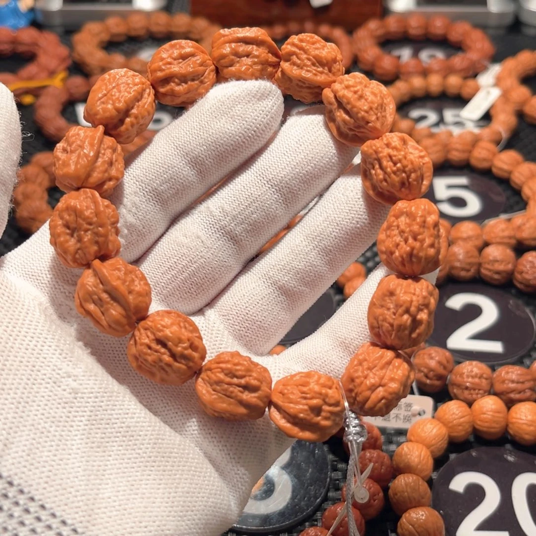手串文玩核桃好*?核桃手串1.7尺寸全品