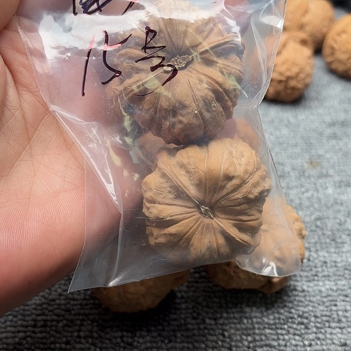 夜***门吊坠文玩核桃15号南瓜