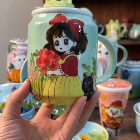 炉景德镇釉下手绘陶瓷