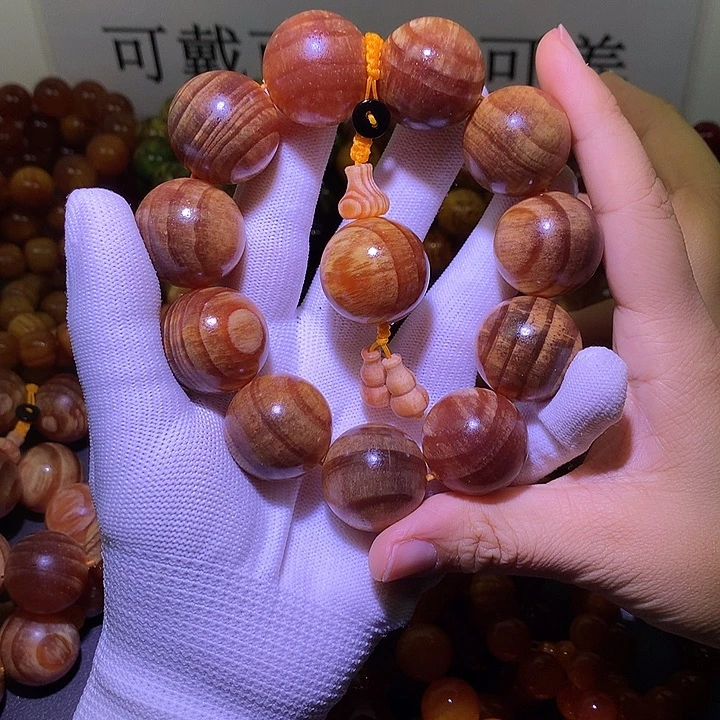手串/手链松木（琥珀木）2.5 高货原生态