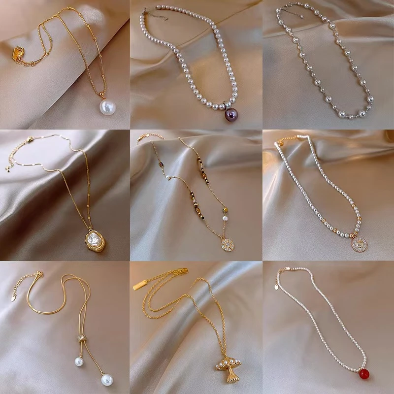 铜合金项链 DIY饰品【现拆】气质百搭简约坠链时尚轻奢优雅复古法式