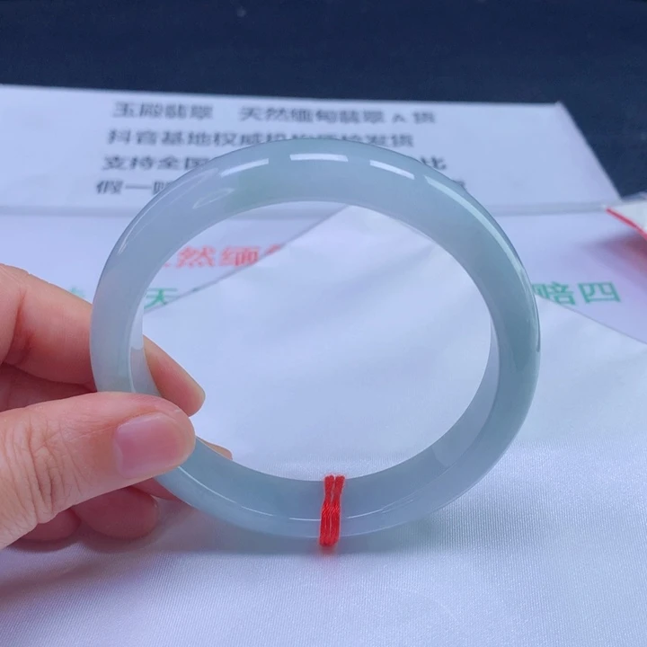 翡翠未镶嵌手镯6263
