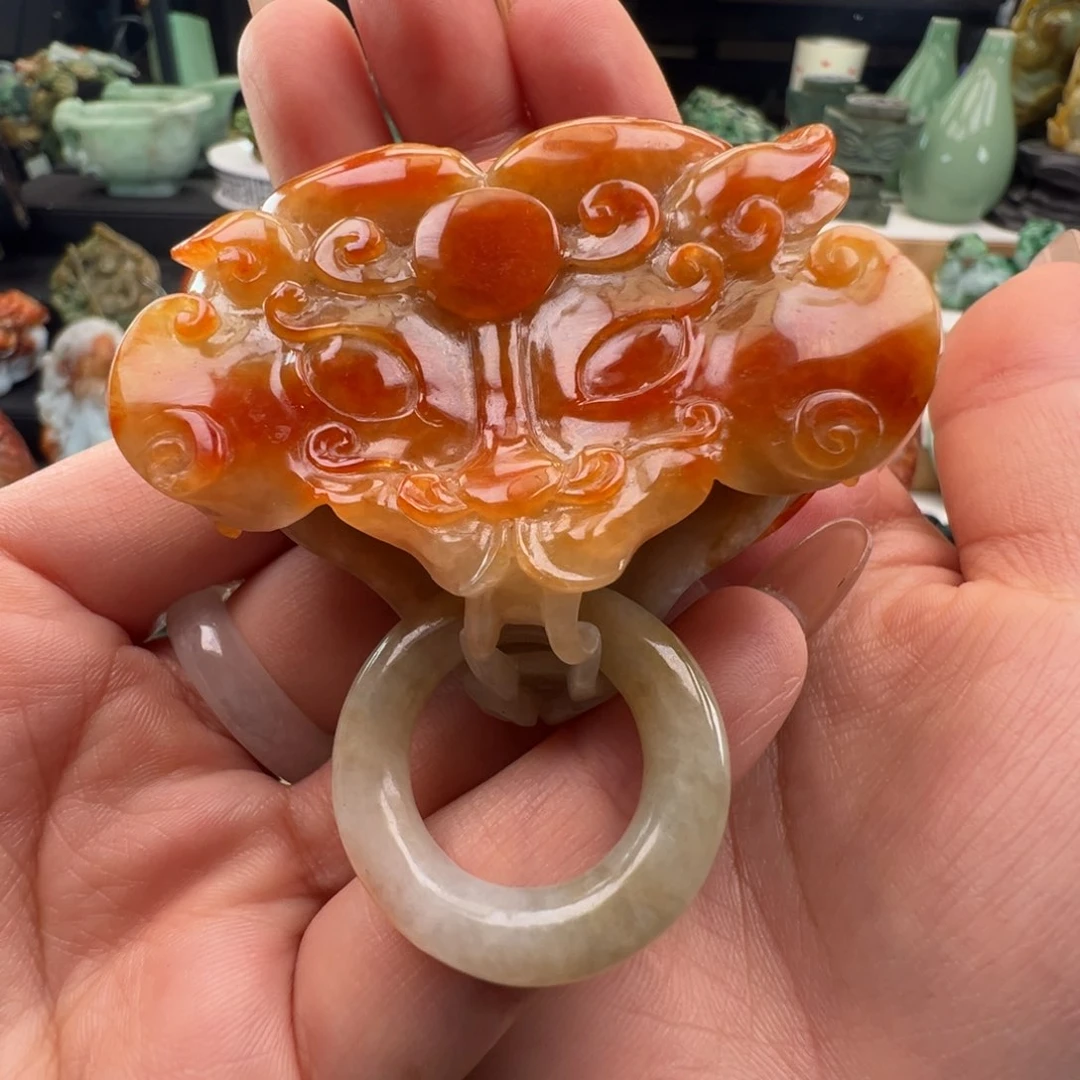 未镶嵌挂件翡翠天然缅甸