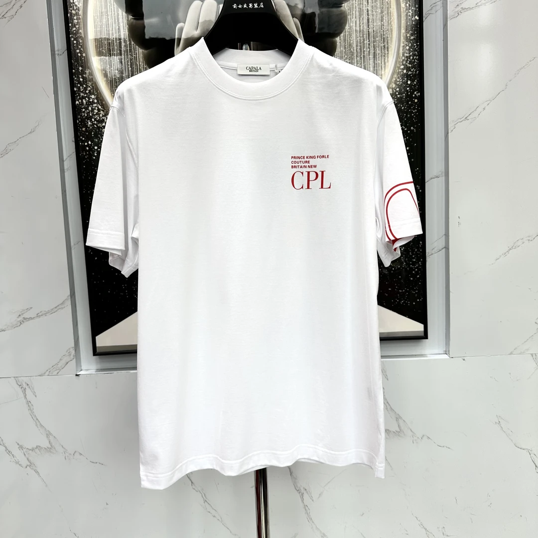 阔【卡铂拉短袖】新款百搭潮流休闲时尚男士T恤短袖夏季宽松0537