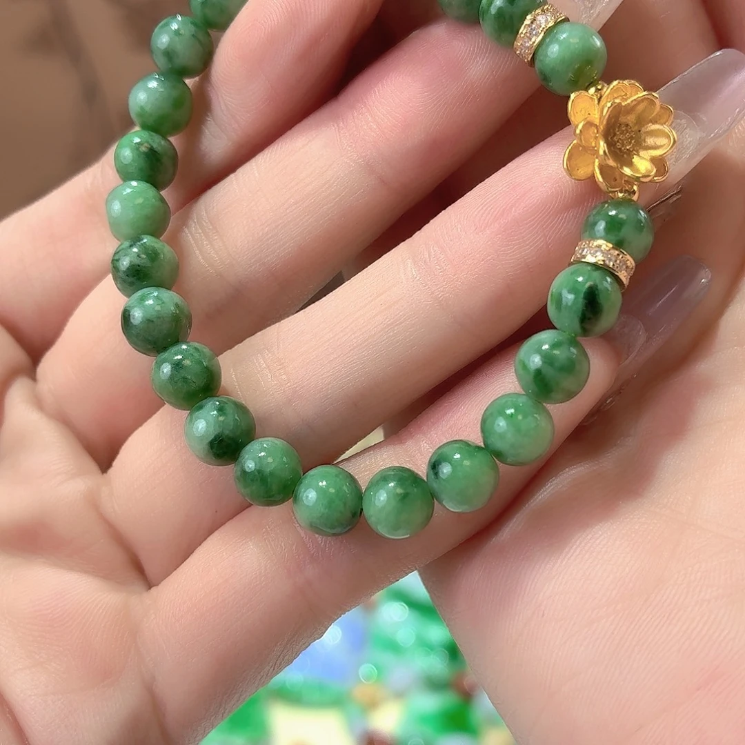 翡翠未镶嵌手链翡翠