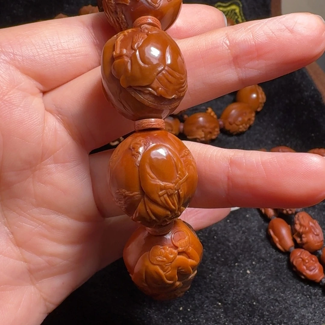 D***调手串/手链橄榄核橄榄核雕