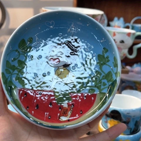 炉景德镇釉下手绘陶瓷