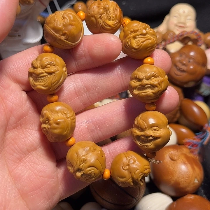 橄榄核手串/手链山鬼恶僧