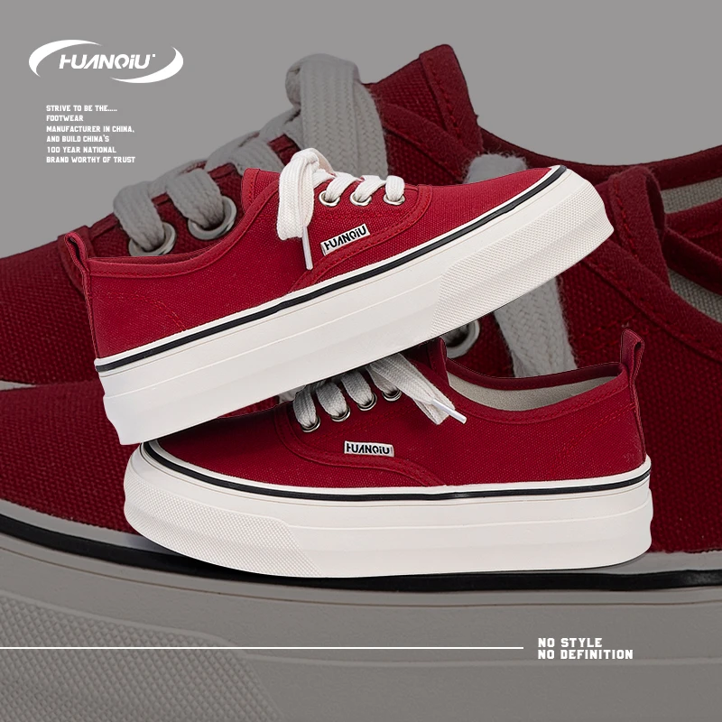 环球帆布鞋女鞋校园ins潮流2025夏季新款时尚软底耐磨百搭休闲鞋