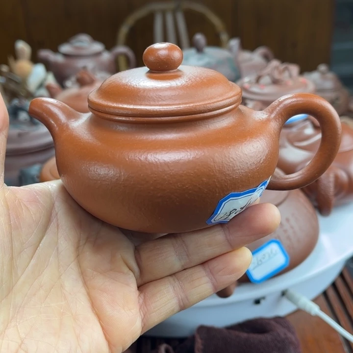 紫砂茶壶紫砂花茶