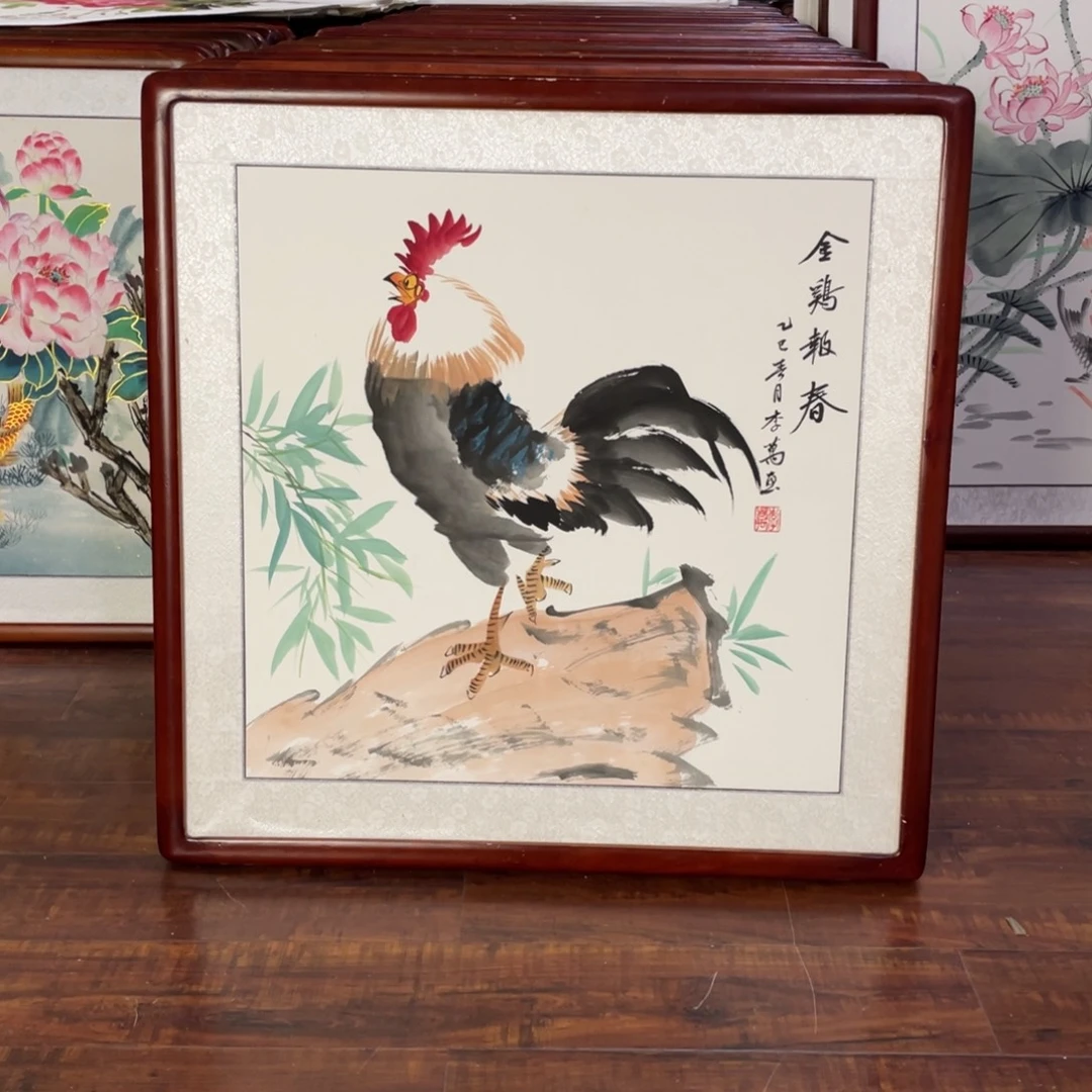 国画带框尺寸63*63厘米