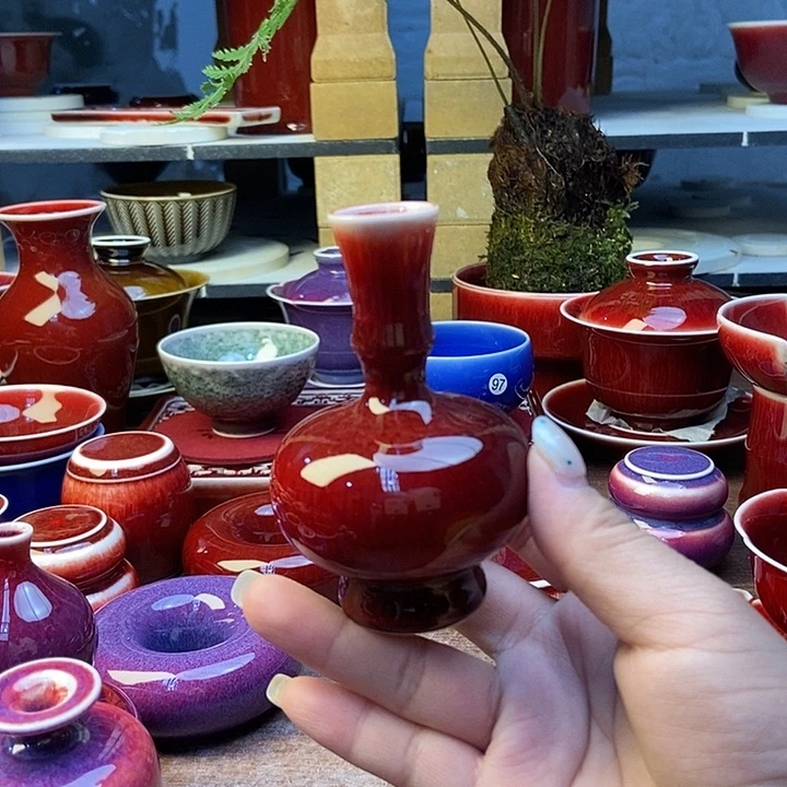 陶瓷景德镇名陶坊原矿郎红