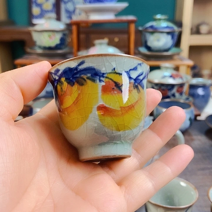 瓷片手工制作工艺精湛等