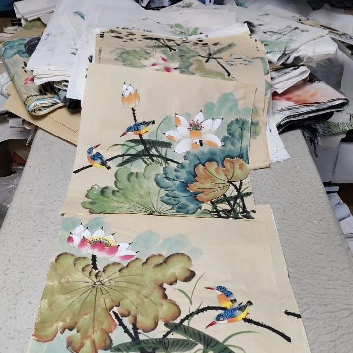 摩****国画国画花鸟花鸟国画