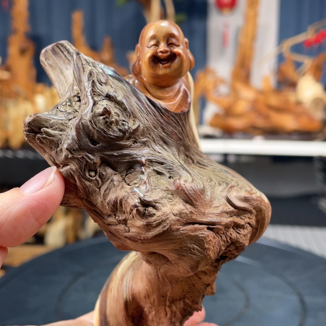 柏木（崖柏）手把件