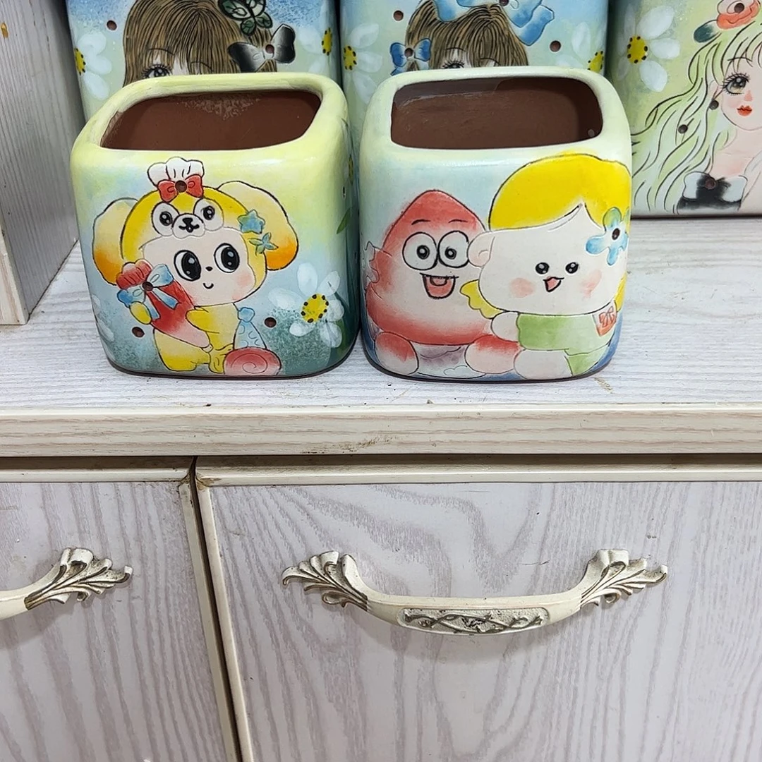 景德镇炫彩手绘口7高8