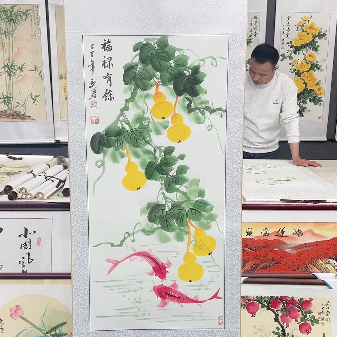 国画 手绘作品 手绘作品