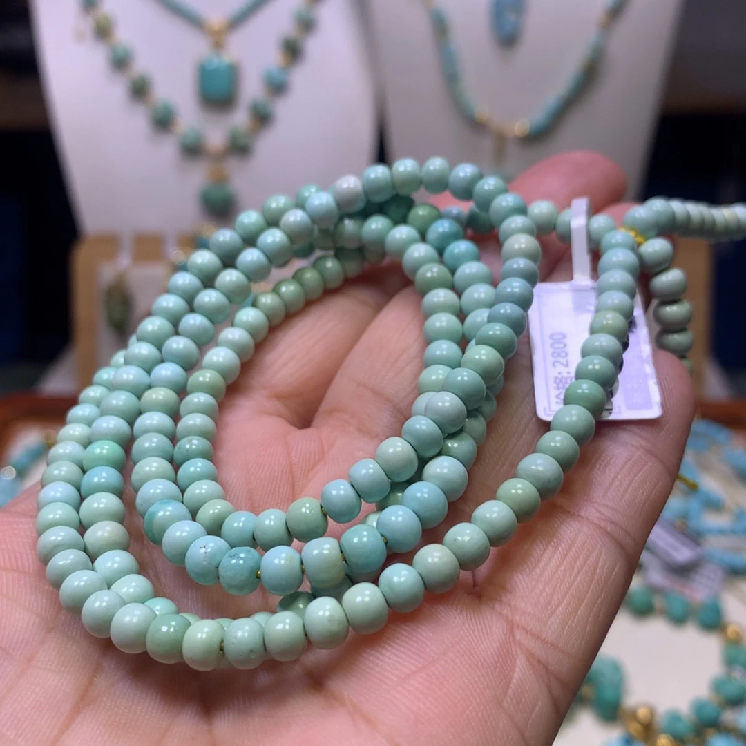 绿松石未镶嵌多圈