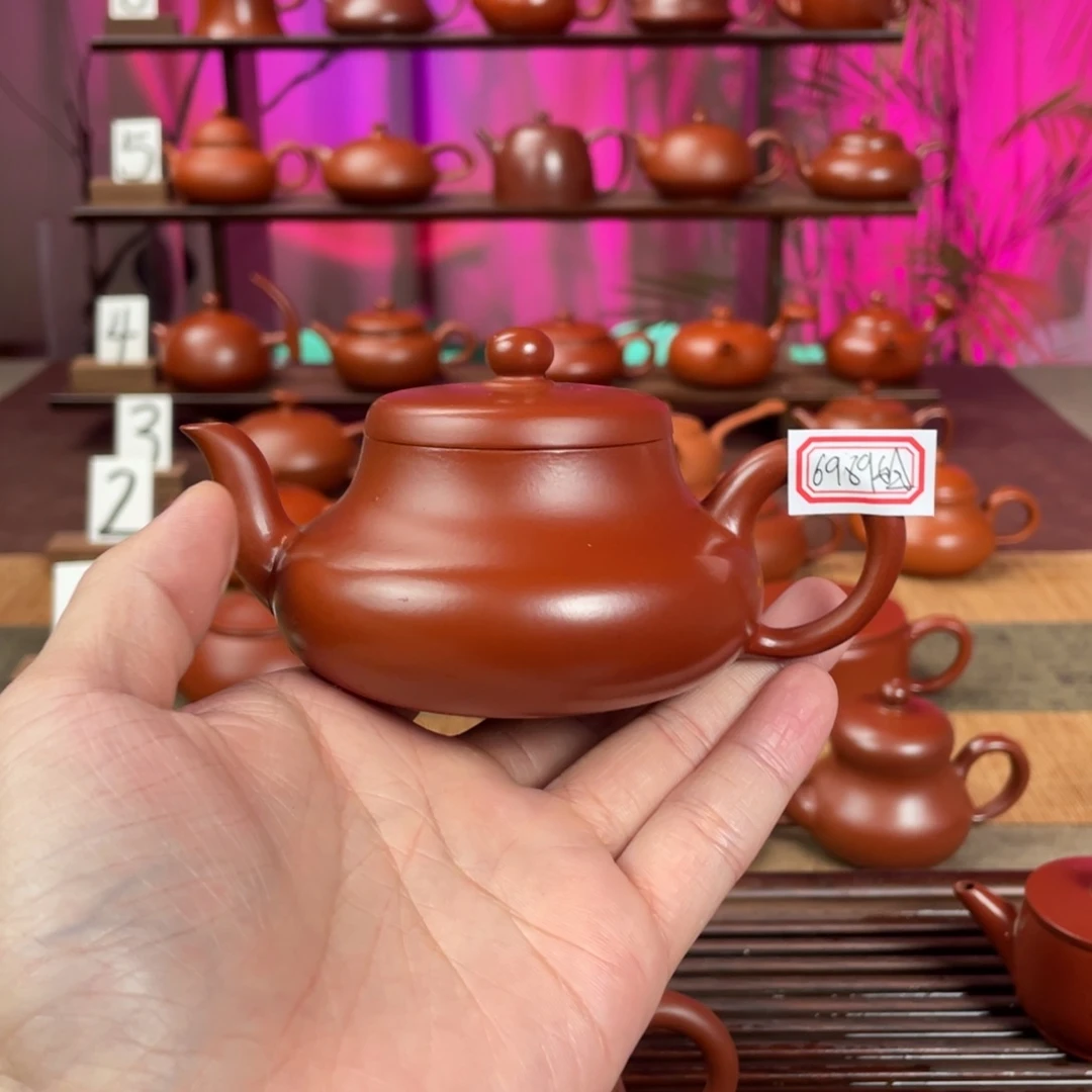 用***9茶壶紫砂精工君德