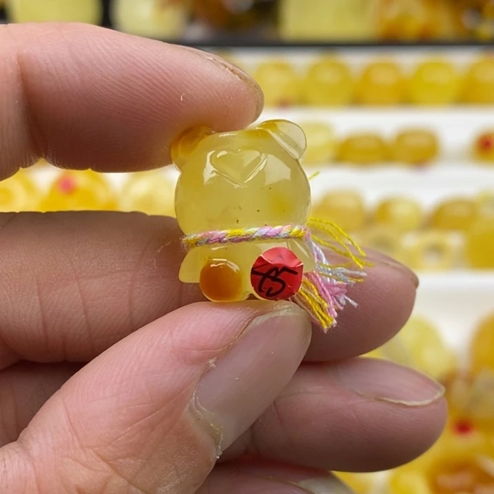 裸石蜜蜡未镶嵌微瑕卡19