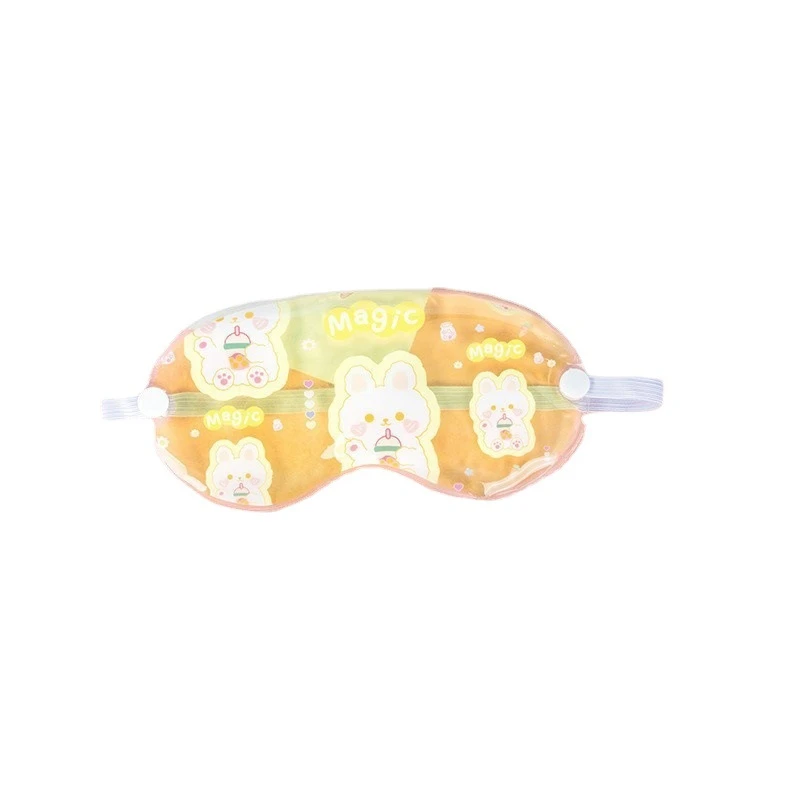 外贸眼罩冰敷卡通小清新水果遮光批发冷热敷冰眼贴凝胶睡眠冰眼罩