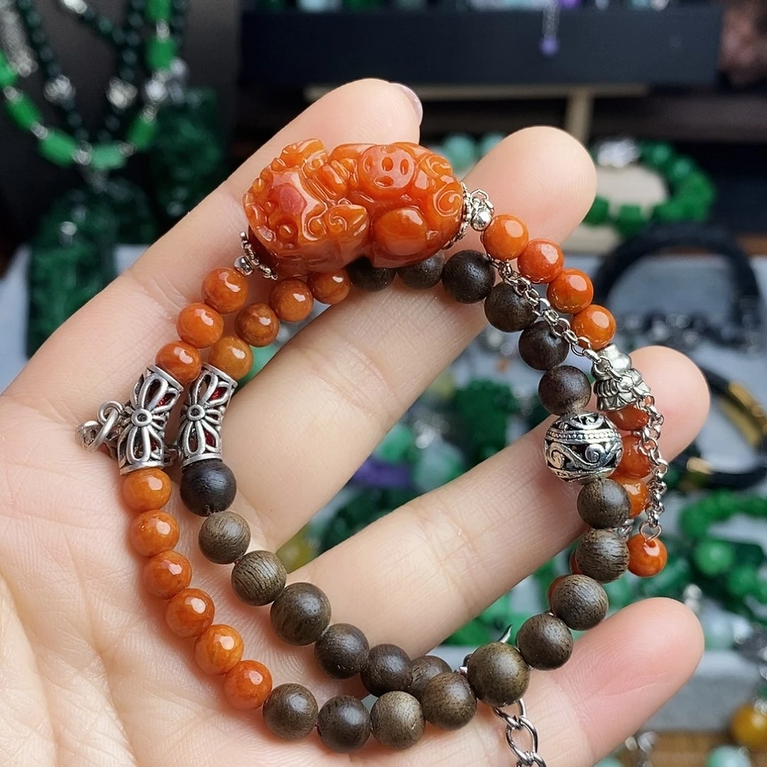 翡翠未镶嵌手链99