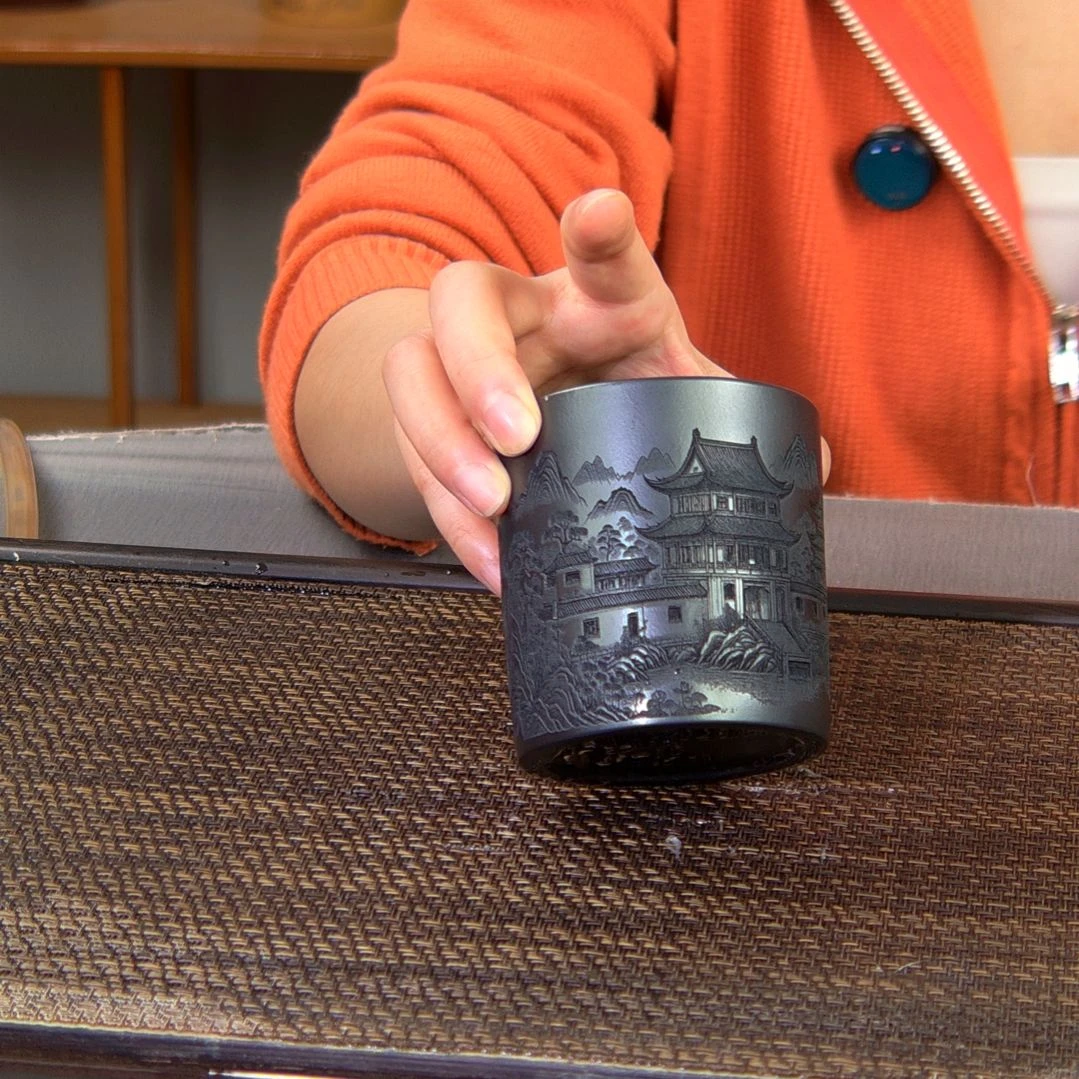 【闪购商品】茶杯紫砂高货放漏