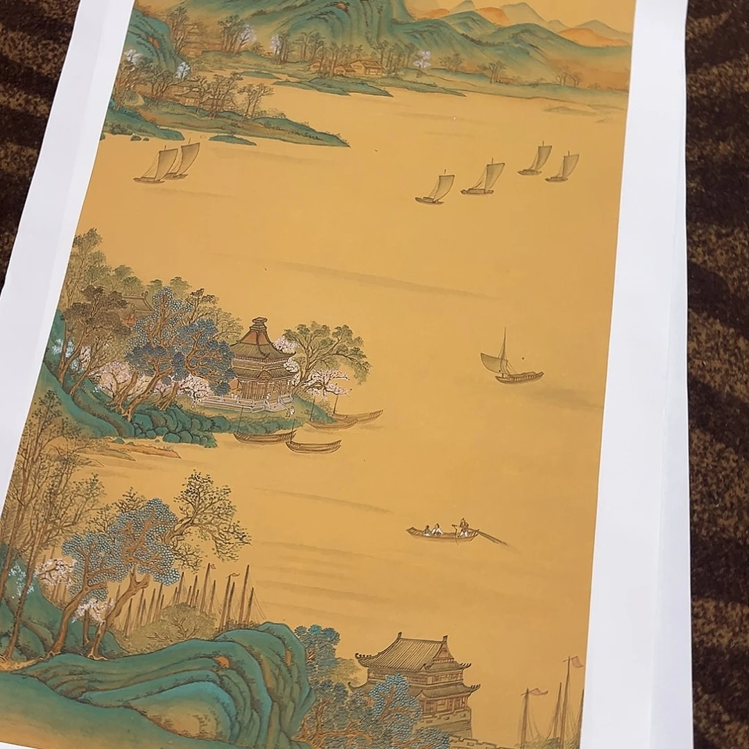 s***a国画绘画作品多次参加