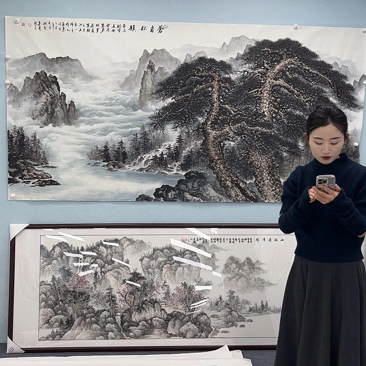 国画纯手绘国画作品大放漏！