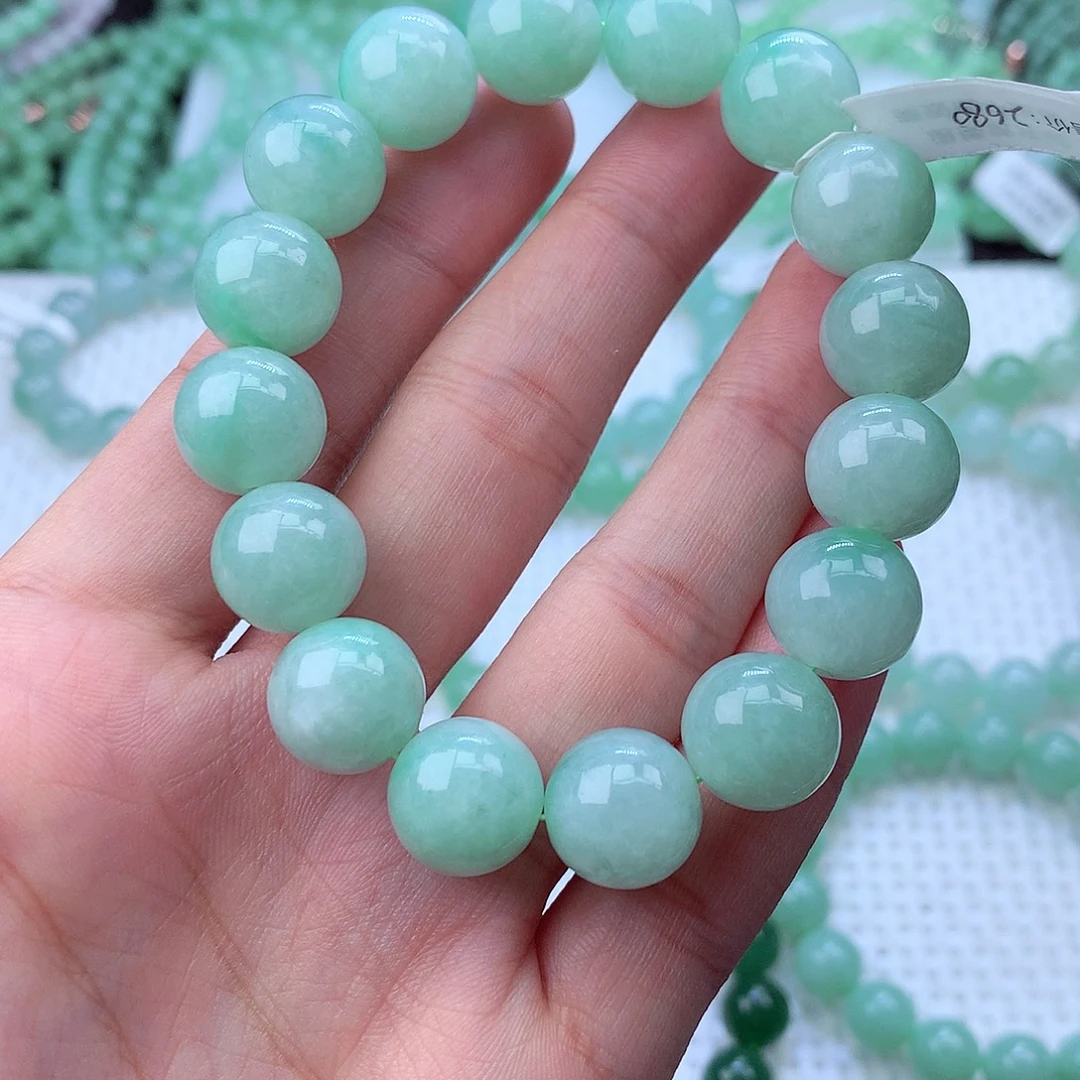 翡翠未镶嵌毛衣链